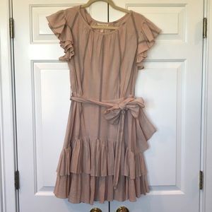 Rebecca Taylor ruffle dress